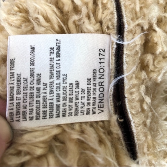 SOLD Denver Hayes Faux Sherpa Jacket - Picture 4 of 5